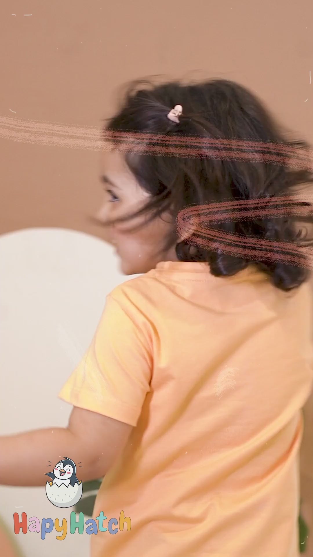 girl wearing cute cute cute print tshirt