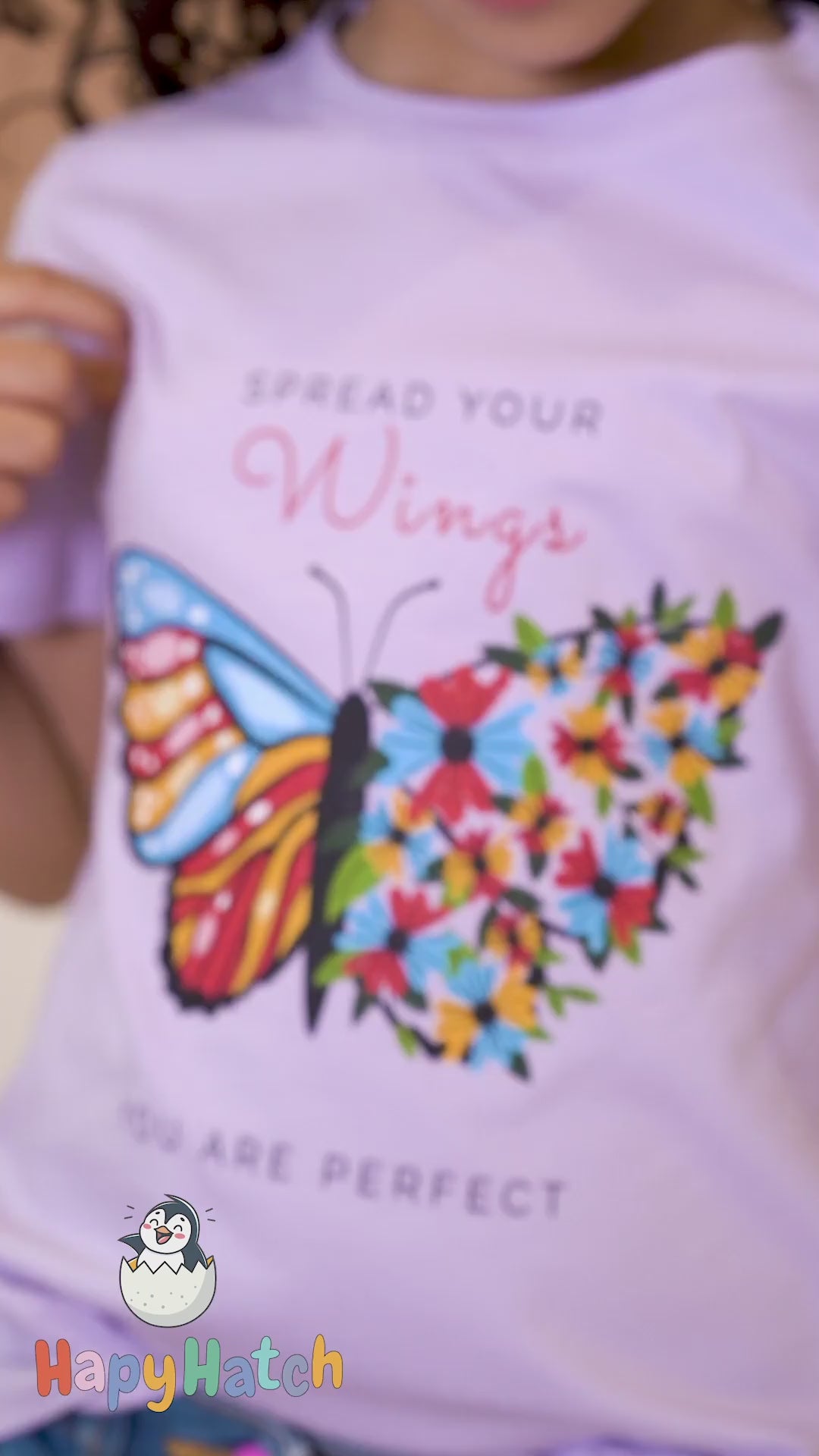 spread your wings , you are perfect as every child is !!